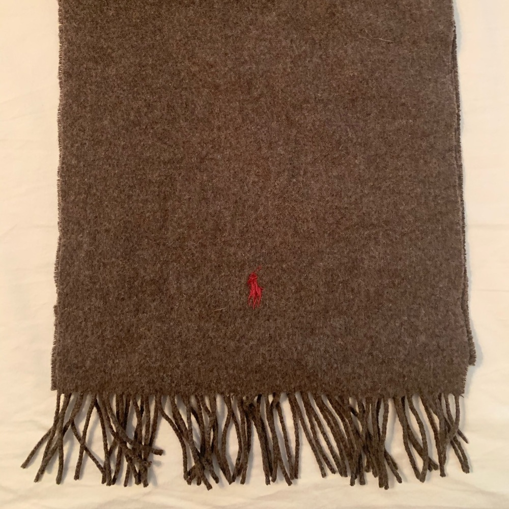 Brown Polo Ralph Lauren Scarf